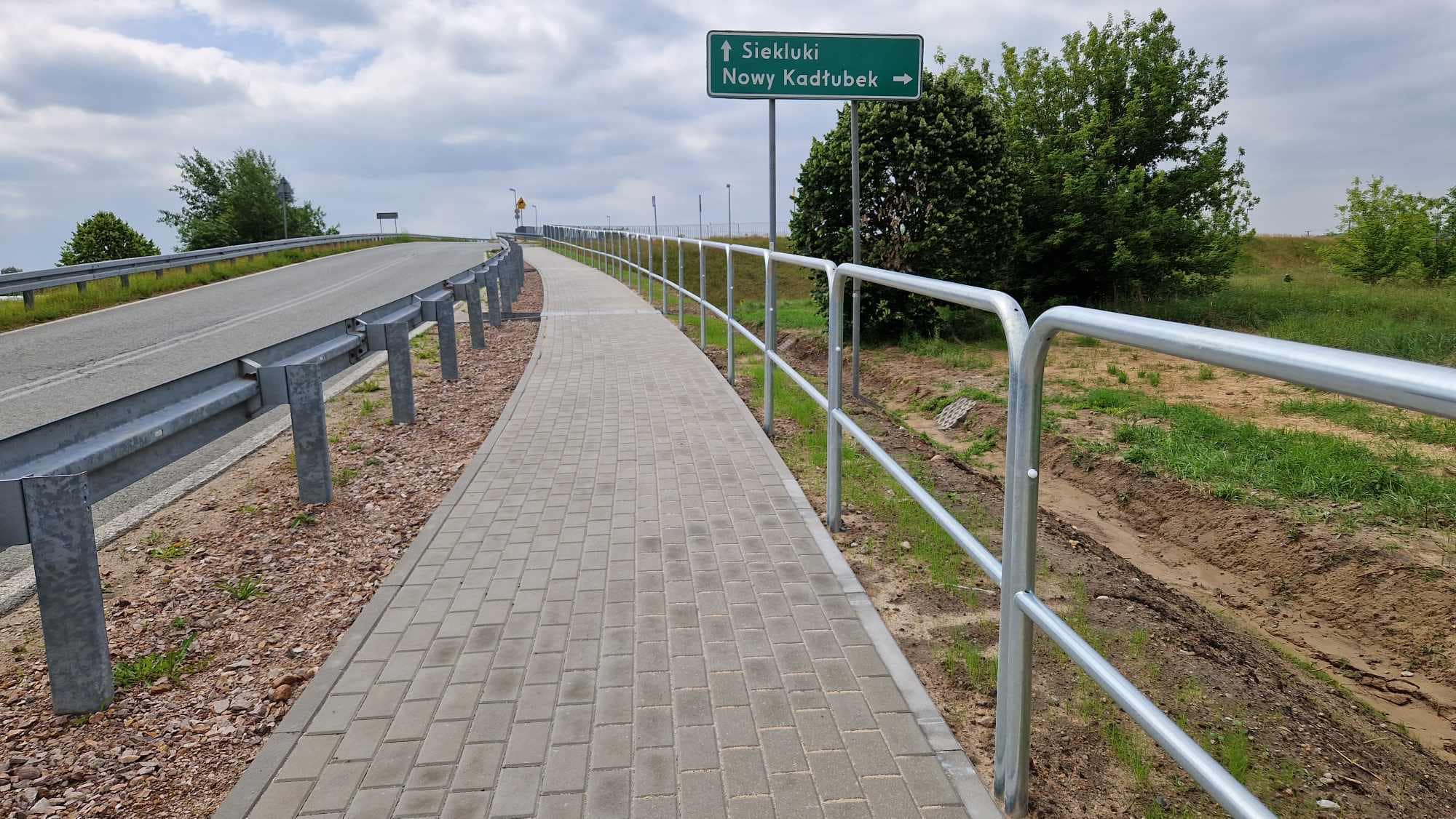 Zakończone prace budowlane związane z poprawą infrastruktury drogowej w miejscowości Pągowiec!