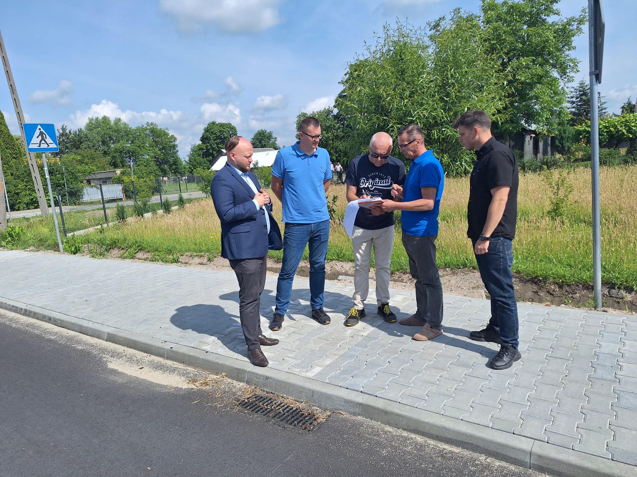 14 czerwca, odbył się odbiór techniczny prac prowadzonych na odcinku drogi powiatowej relacji Stromiec - Ksawerów Nowy.