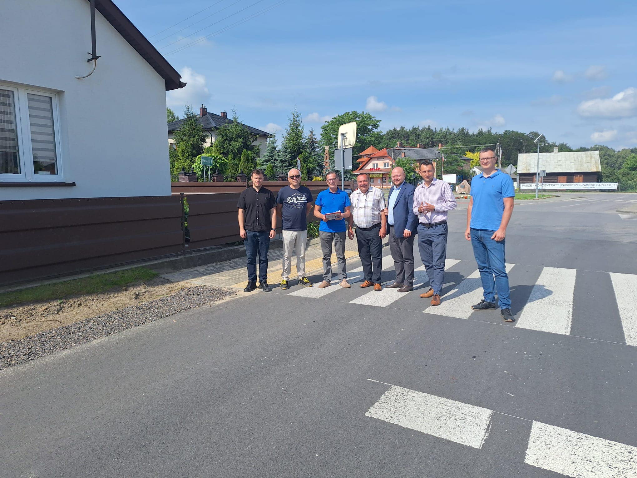 14 czerwca, odbył się odbiór techniczny prac prowadzonych na odcinku drogi powiatowej relacji Stromiec - Ksawerów Nowy.