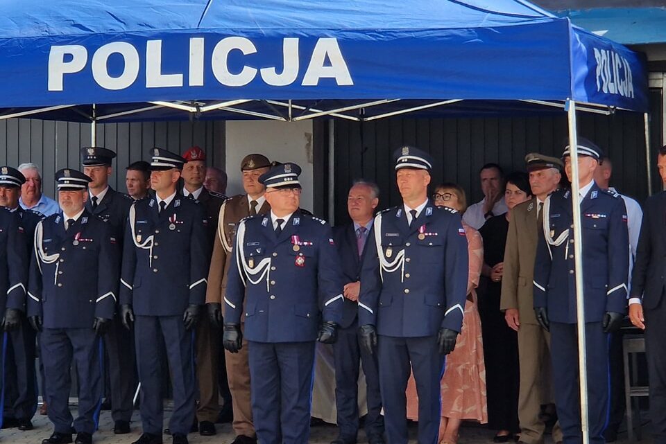 105. Rocznica Powstania Policji Państwowej - Uroczystości w Powiecie Białobrzeskim