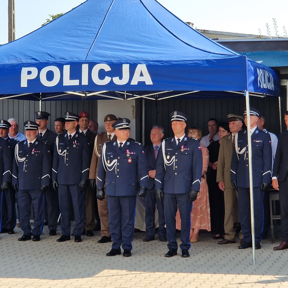 105. Rocznica Powstania Policji Państwowej - Uroczystości w Powiecie Białobrzeskim