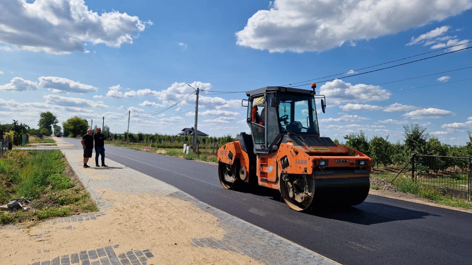 Do końca prac zbliża się kolejna powiatowa inwestycja na terenie Gminy Promna.