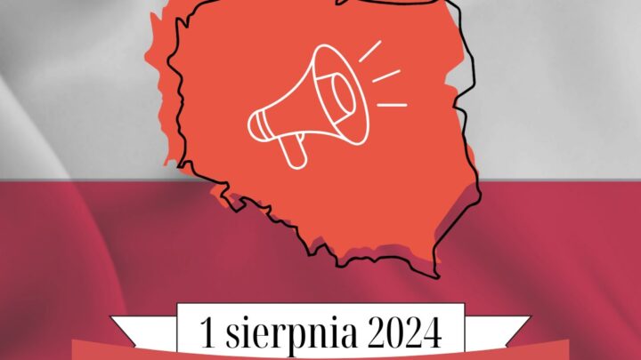 1 sierpnia 2024 80. rocznica Powstania Warszawskiego