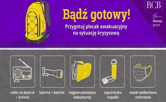 Bądź gotowy! Przygotuj plecak ewakuacyjny na sytuację kryzysową