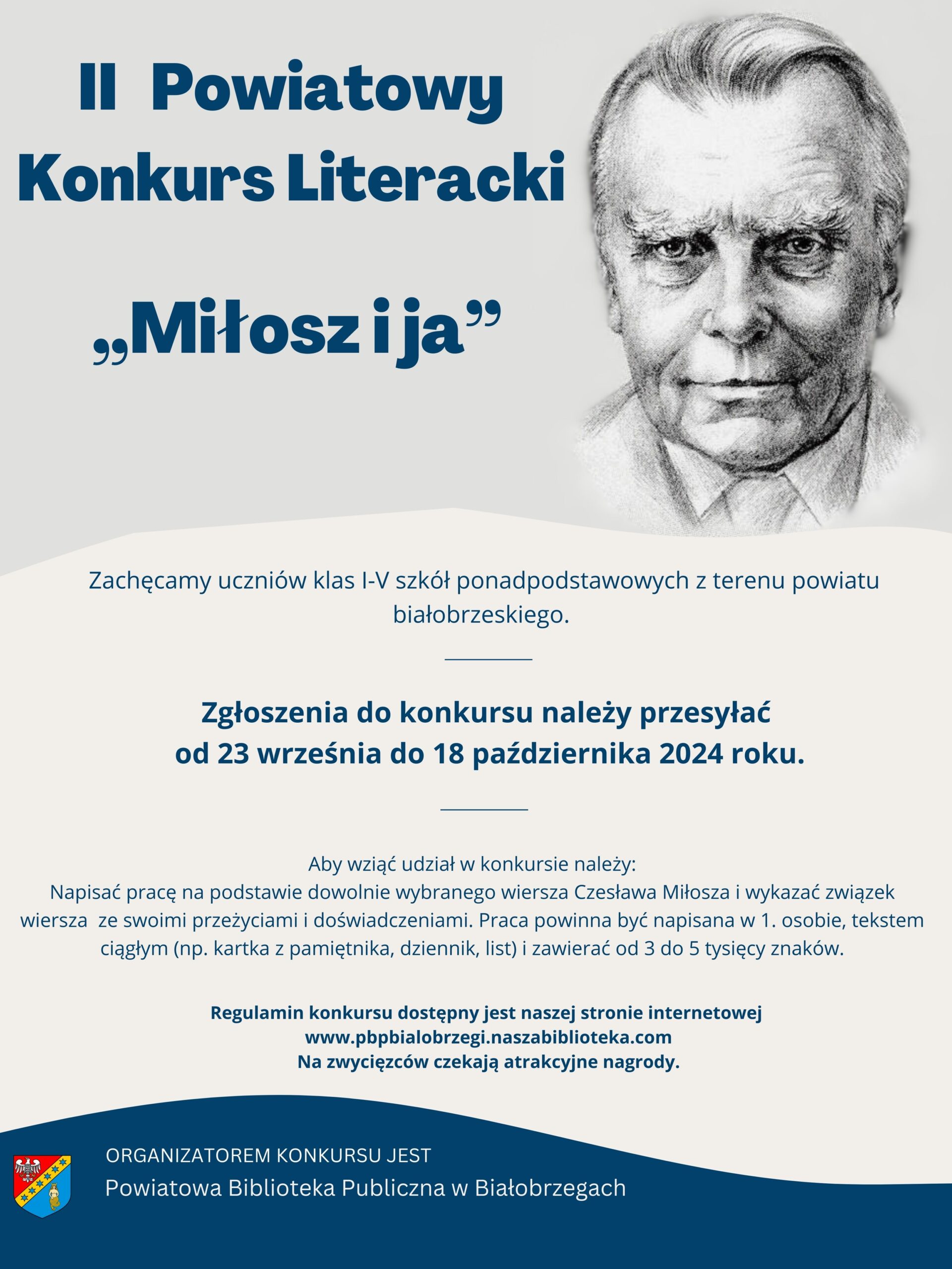 II Powiatowy Konkurs – „Miłosz i ja”
