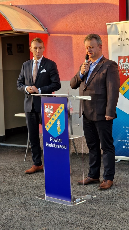 Uroczyste otwarcie drogi powiatowej na odcinku Stary Kobylnik – Siemiradz