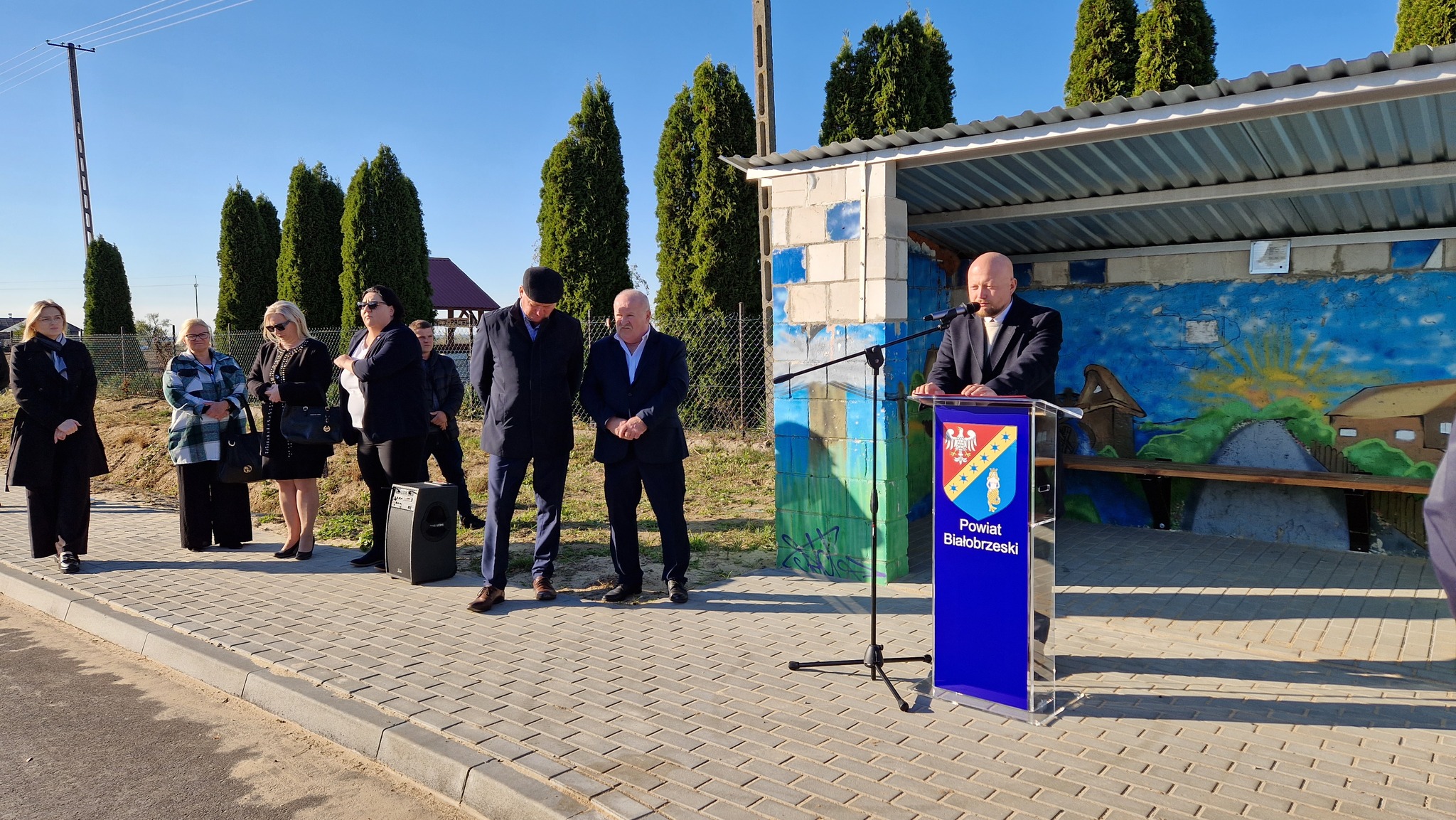 Oficjalnie otwarto przebudowaną drogę powiatową na odcinku Adamów – Pacew.