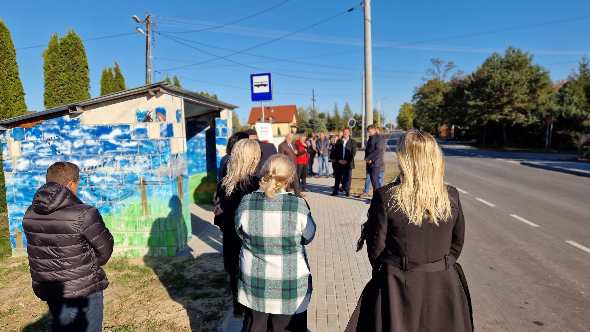 Oficjalnie otwarto przebudowaną drogę powiatową na odcinku Adamów – Pacew.