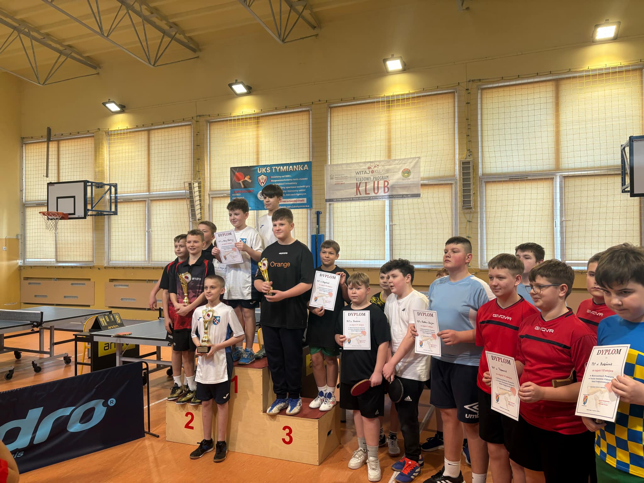 Mistrzostwa Powiatu Białobrzeskiego w Tenisie Stołowym