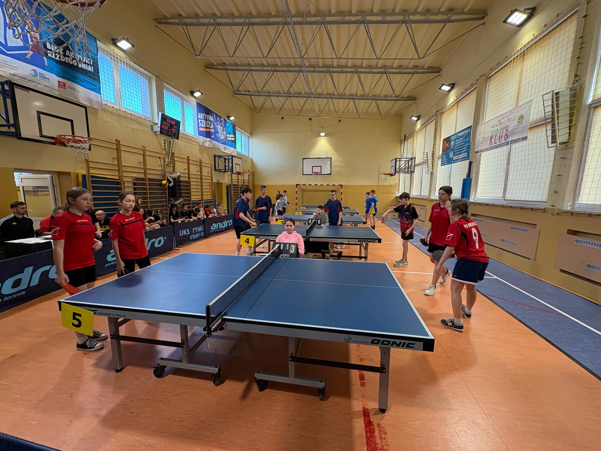 Mistrzostwa Powiatu Białobrzeskiego w Tenisie Stołowym
