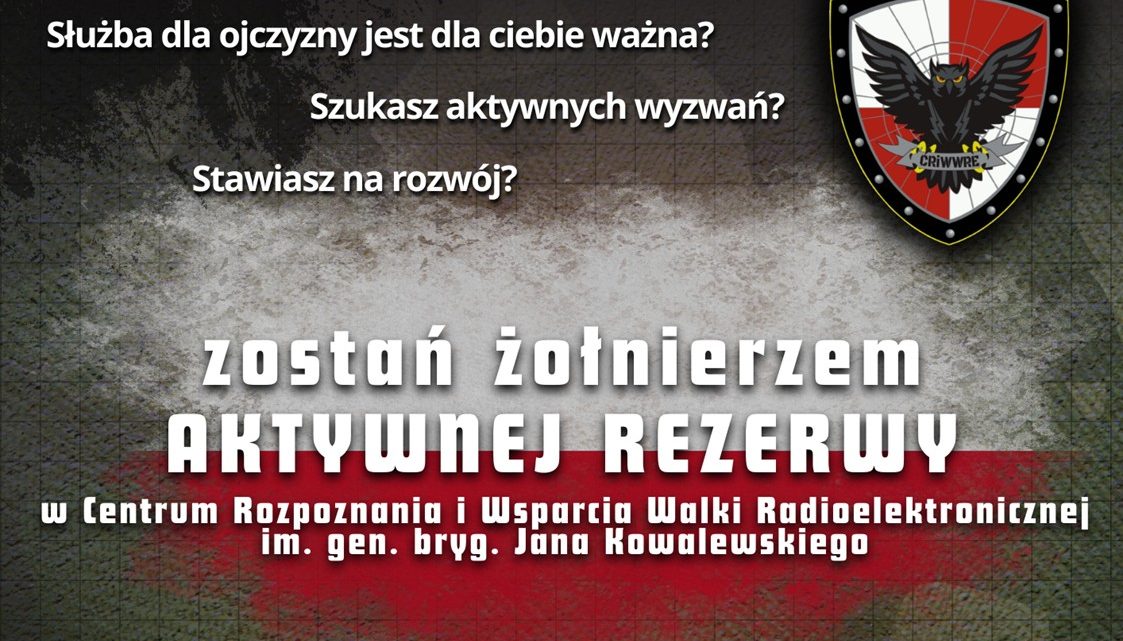 Zostań żołnierzem aktywnej rezerwy