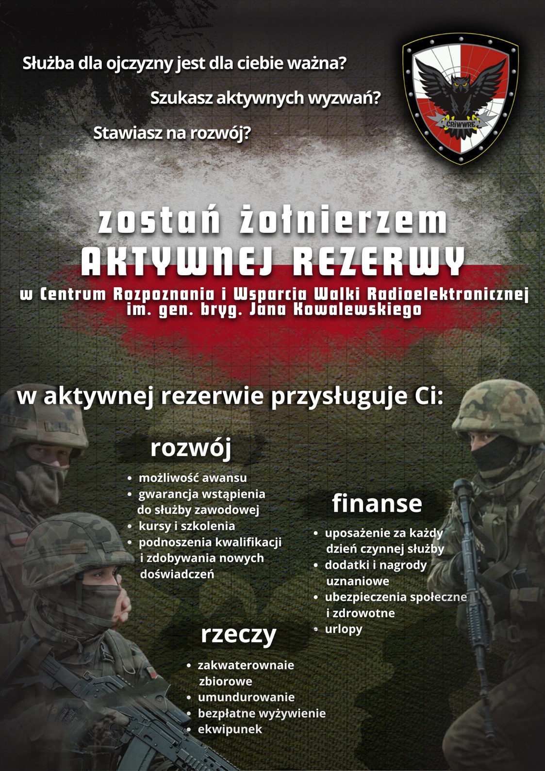 Zostań żołnierzem aktywnej rezerwy