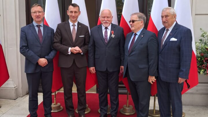 Uroczystości z okazji Dnia Samorządu Terytorialnego w Ogrodach Pałacu Prezydenckiego