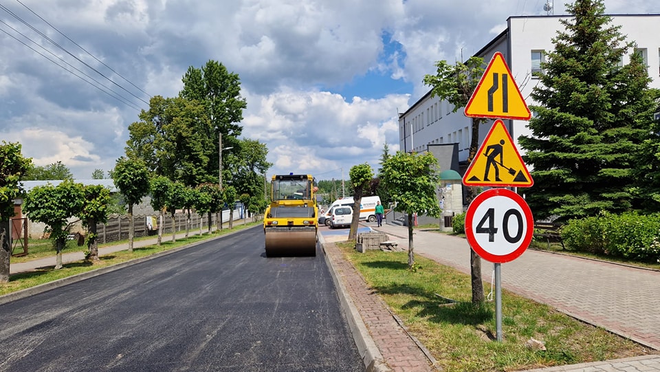 Przebudowa drogi powiatowej na ukończeniu!