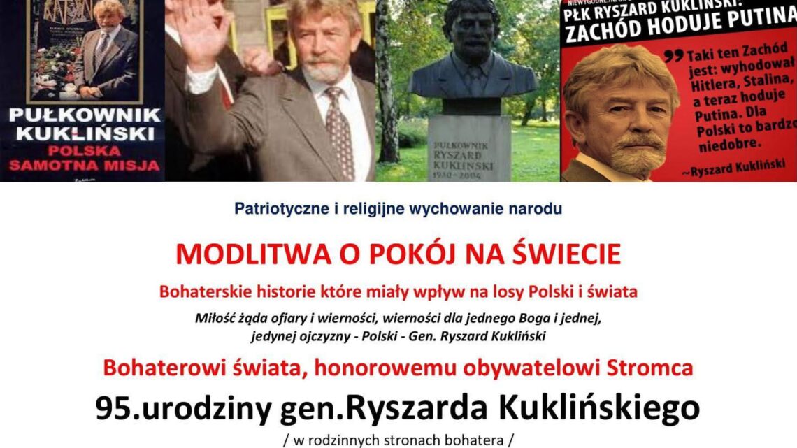 95. urodziny gen. Ryszarda Kuklińskiego