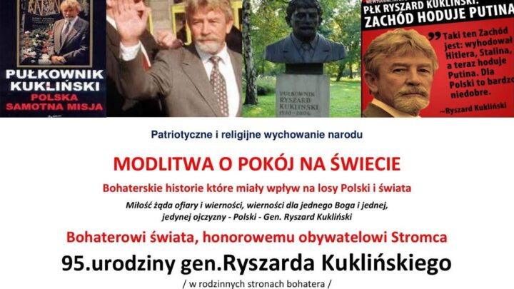 95. urodziny gen. Ryszarda Kuklińskiego