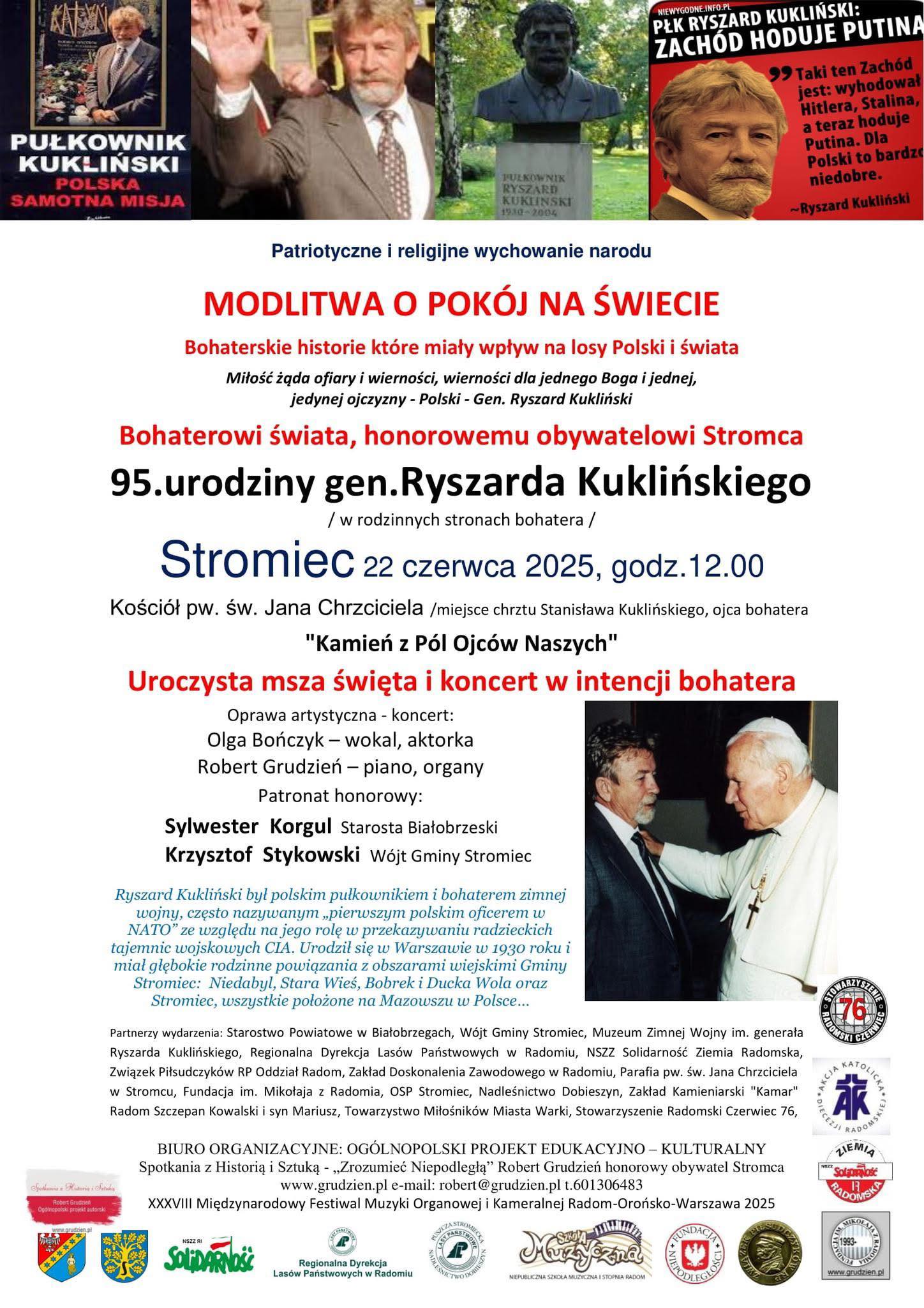 95. urodziny gen. Ryszarda Kuklińskiego