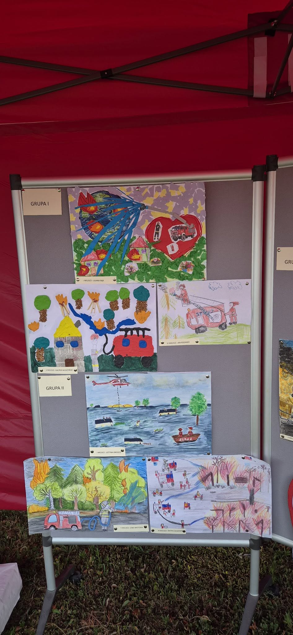 Podsumowanie Powiatowego Konkursu Plastycznego „Moc w mundurze – strażacy na ratunek”