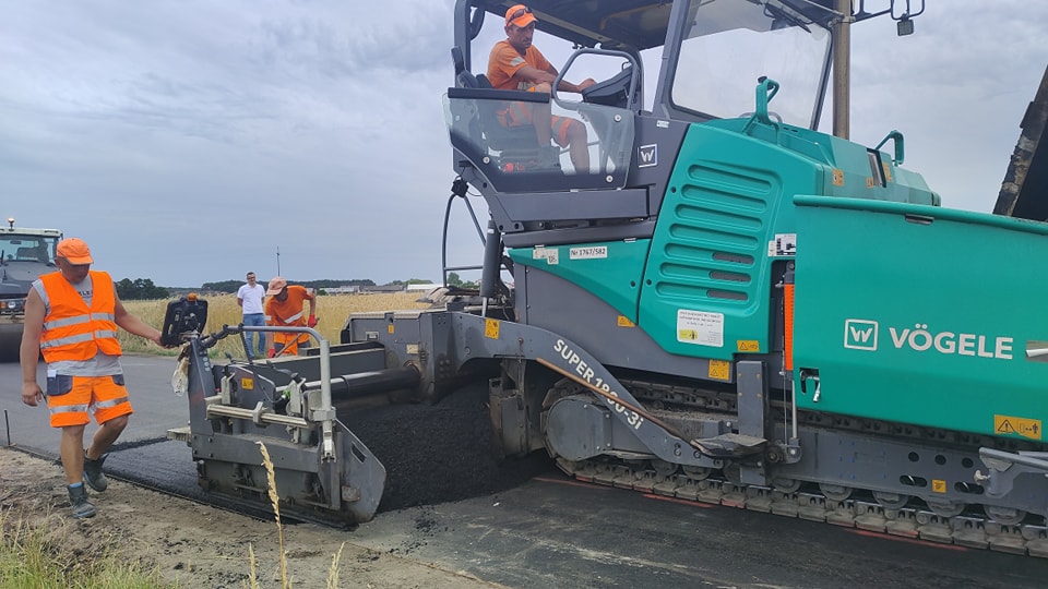 Trwa przebudowa drogi powiatowej na odcinku Brzeska Wola – Bobrek!