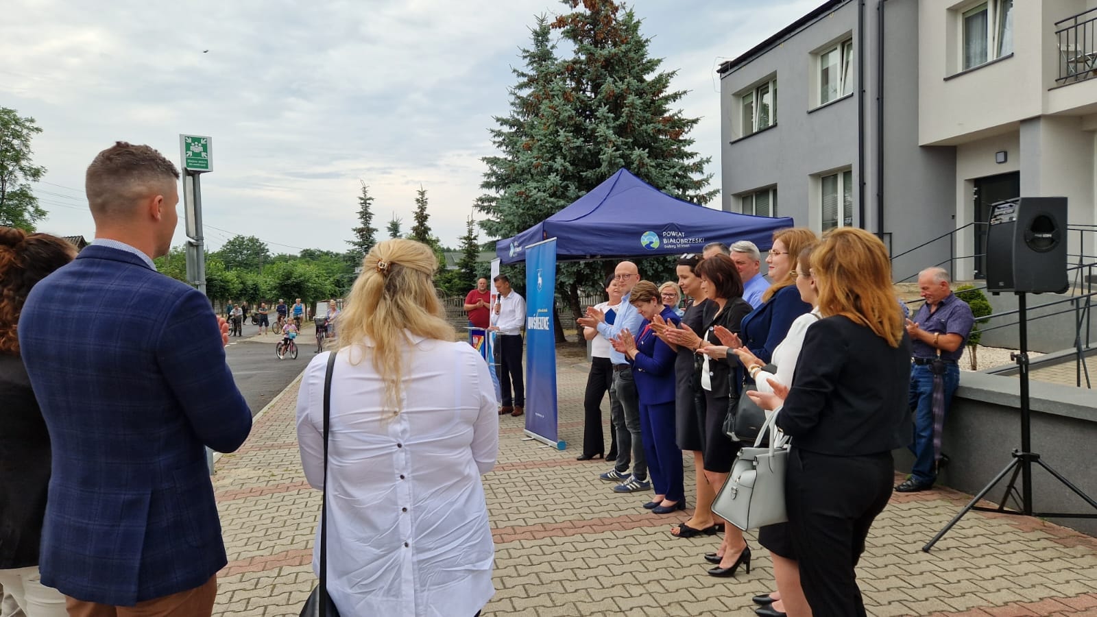 Uroczyste otwarcie przebudowanego odcinka drogi powiatowej przy ul. 1000-lecia Państwa Polskiego