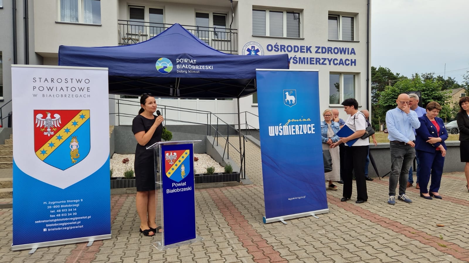 Uroczyste otwarcie przebudowanego odcinka drogi powiatowej przy ul. 1000-lecia Państwa Polskiego