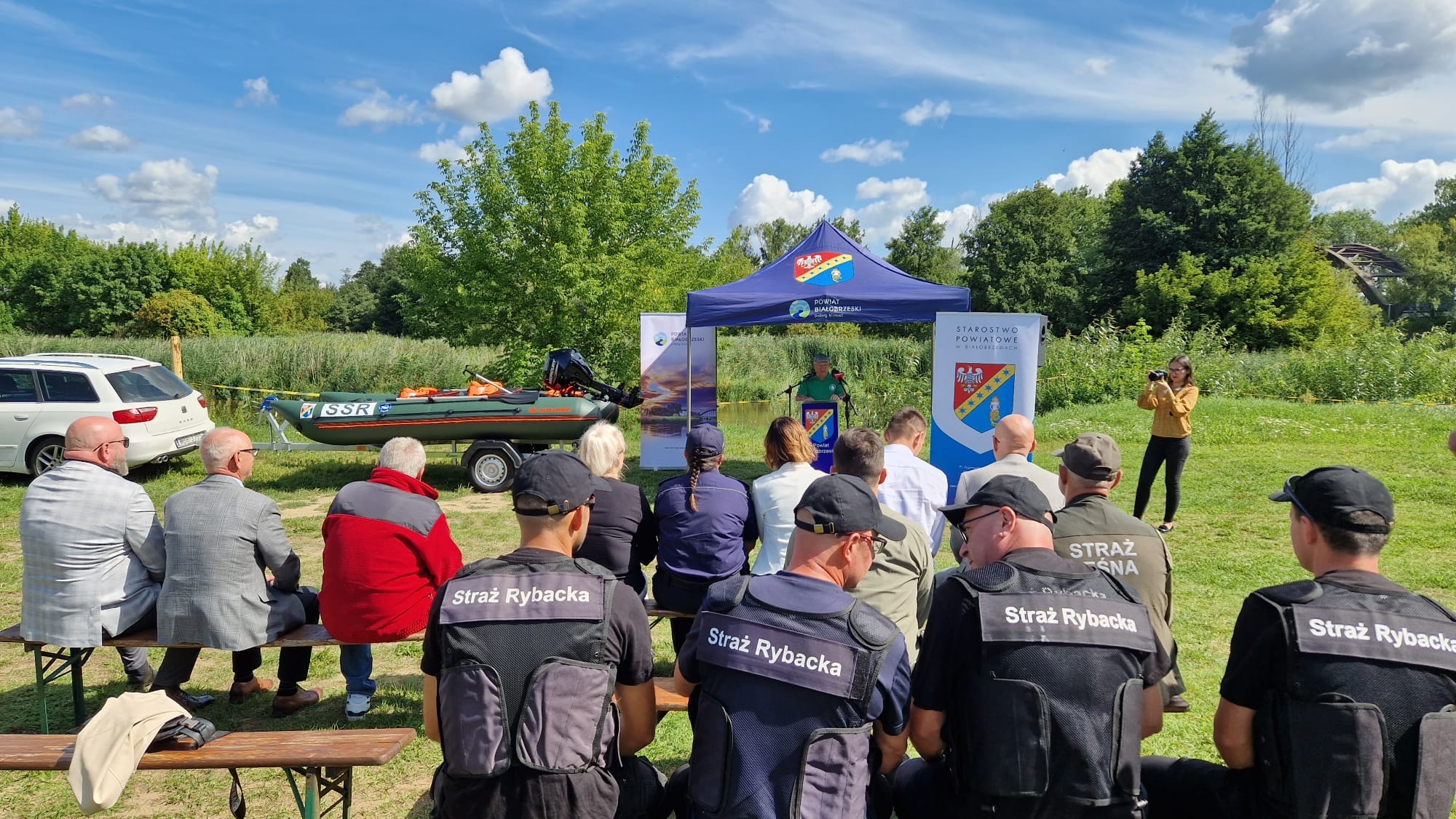 Nowy sprzęt dla Społecznej Straży Rybackiej Powiatu Białobrzeskiego