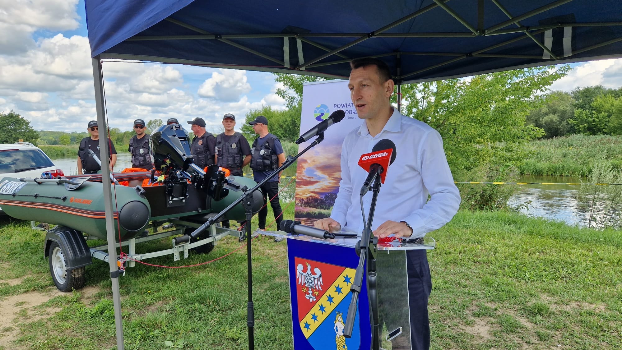 Nowy sprzęt dla Społecznej Straży Rybackiej Powiatu Białobrzeskiego