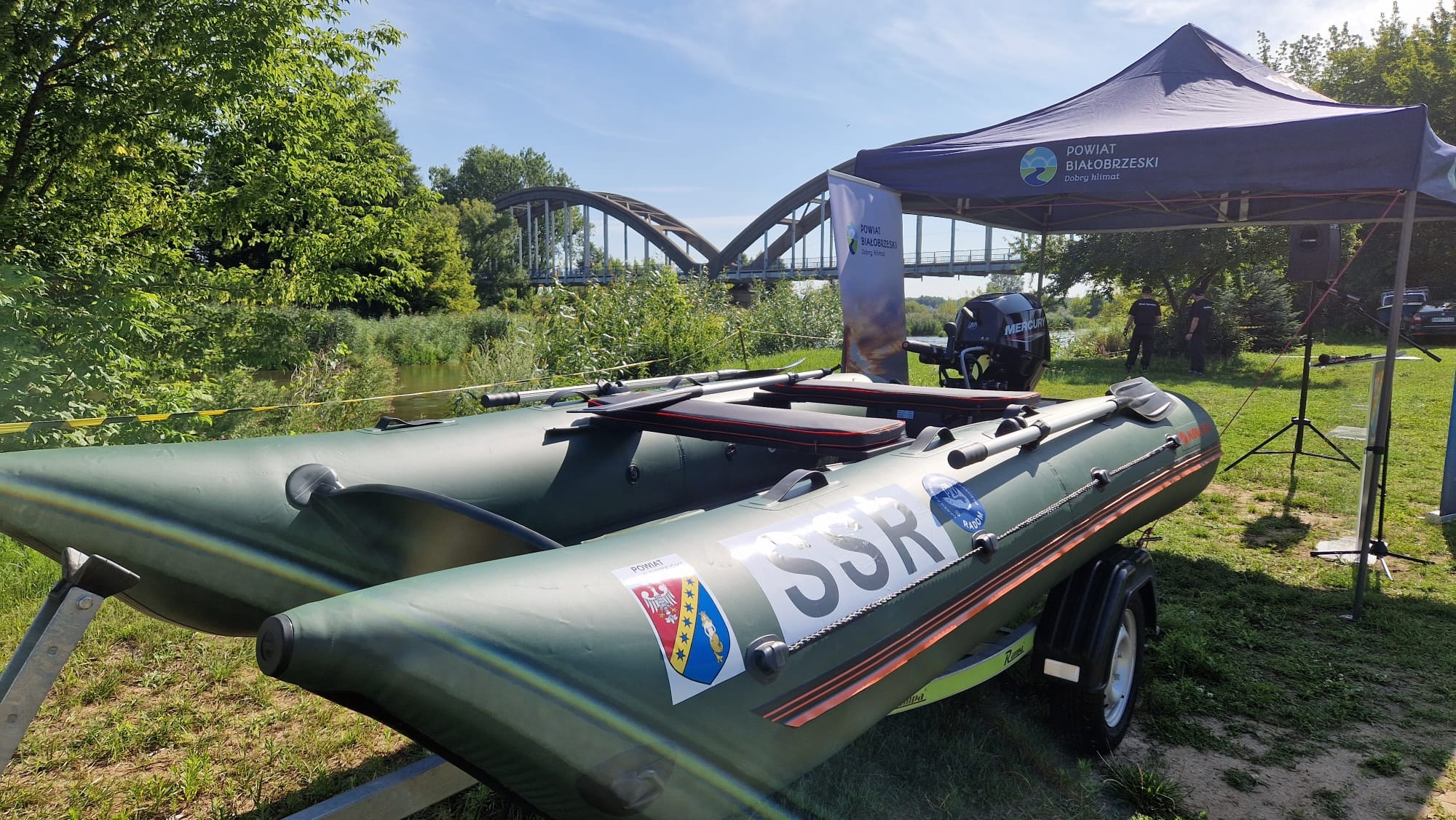 Nowy sprzęt dla Społecznej Straży Rybackiej Powiatu Białobrzeskiego