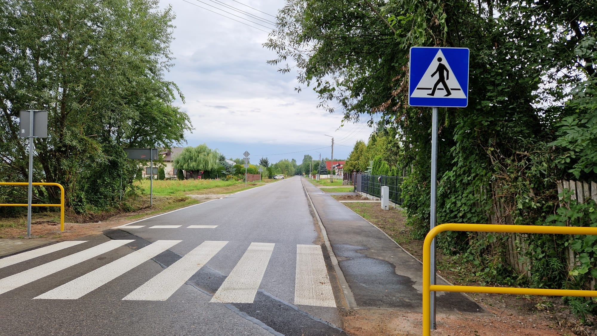 Chodnik przy ul. Wareckiej w Stromcu oficjalnie odebrany!