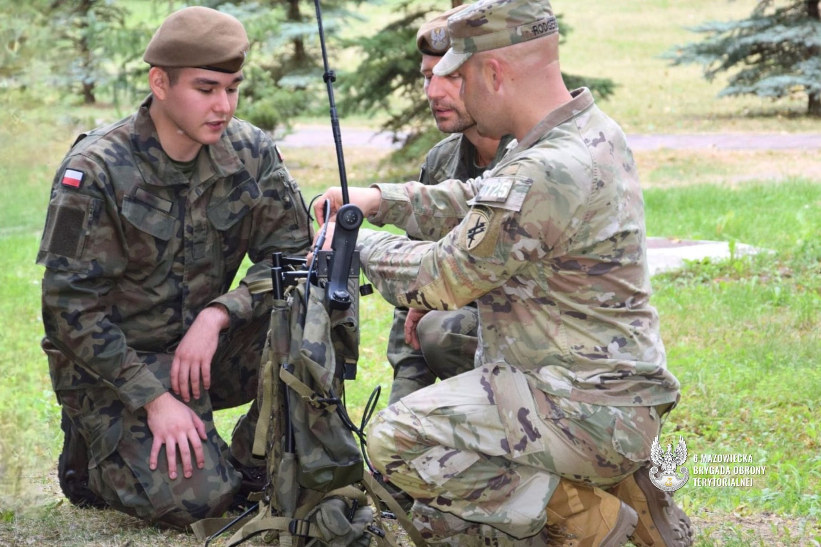 Amerykańscy żołnierze znów w 6MBOT – szkolą się z Terytorialsami