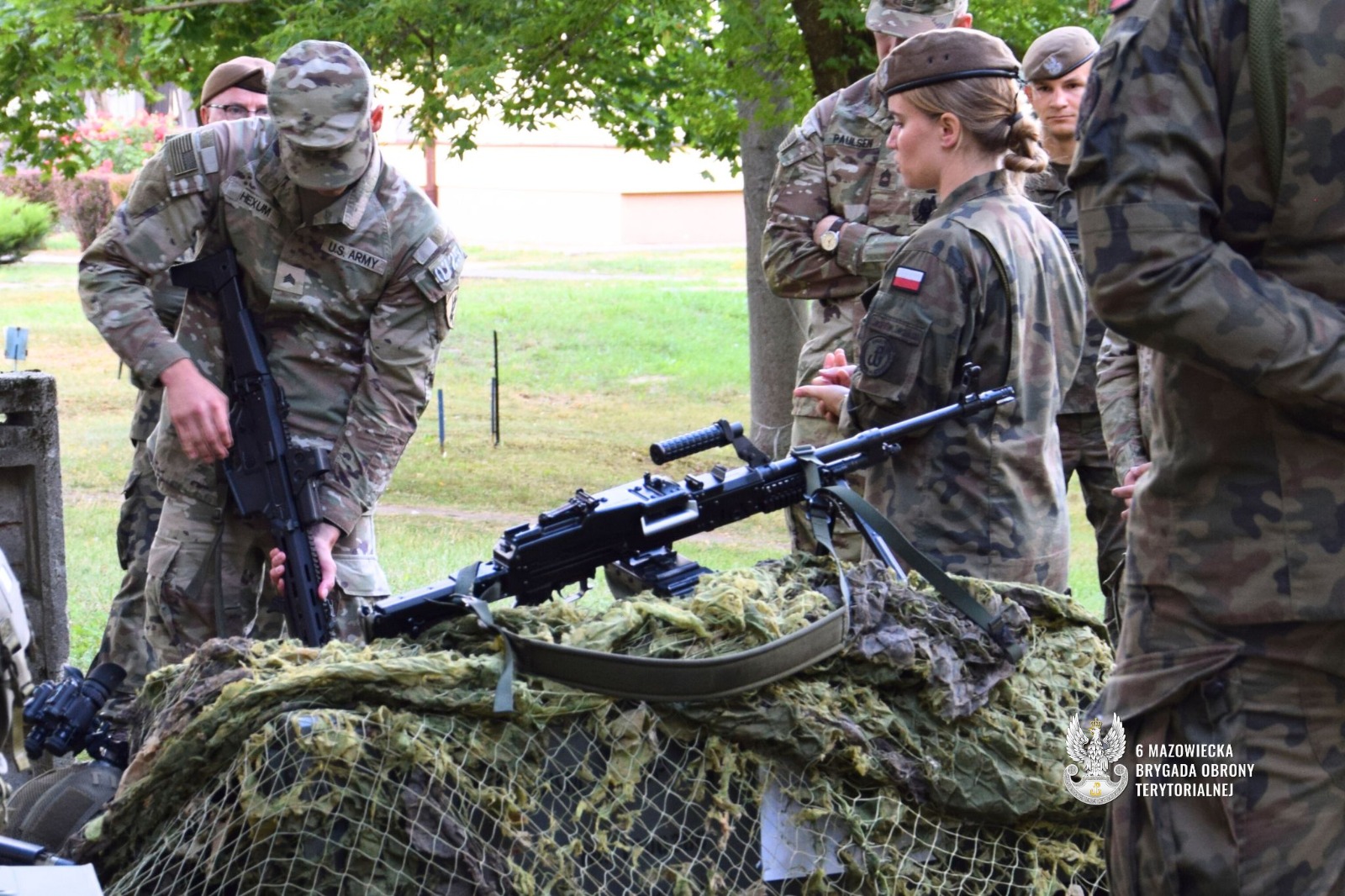 Amerykańscy żołnierze znów w 6MBOT – szkolą się z Terytorialsami