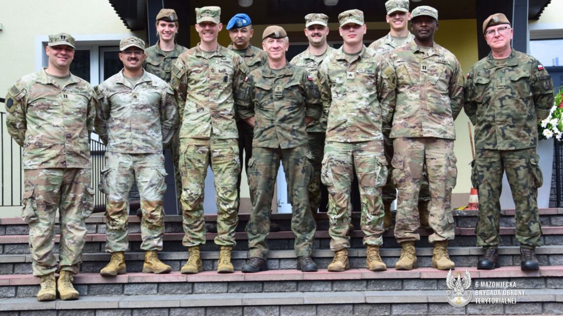 Amerykańscy żołnierze znów w 6MBOT – szkolą się z Terytorialsami