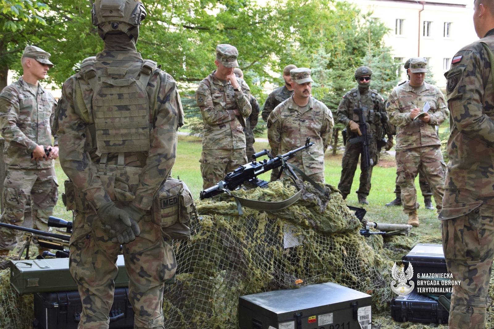 Amerykańscy żołnierze znów w 6MBOT – szkolą się z Terytorialsami