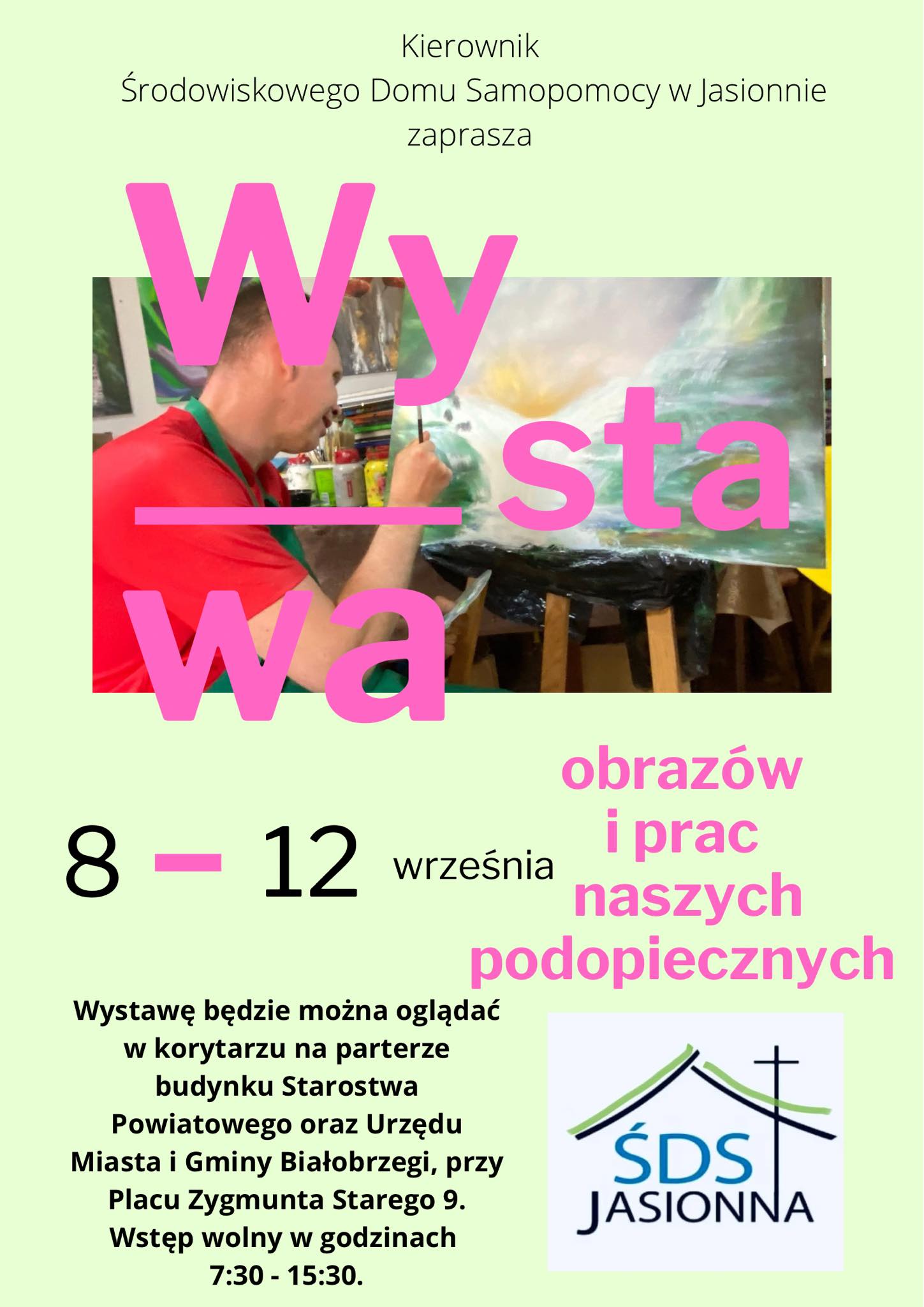Wystawa prac plastycznych