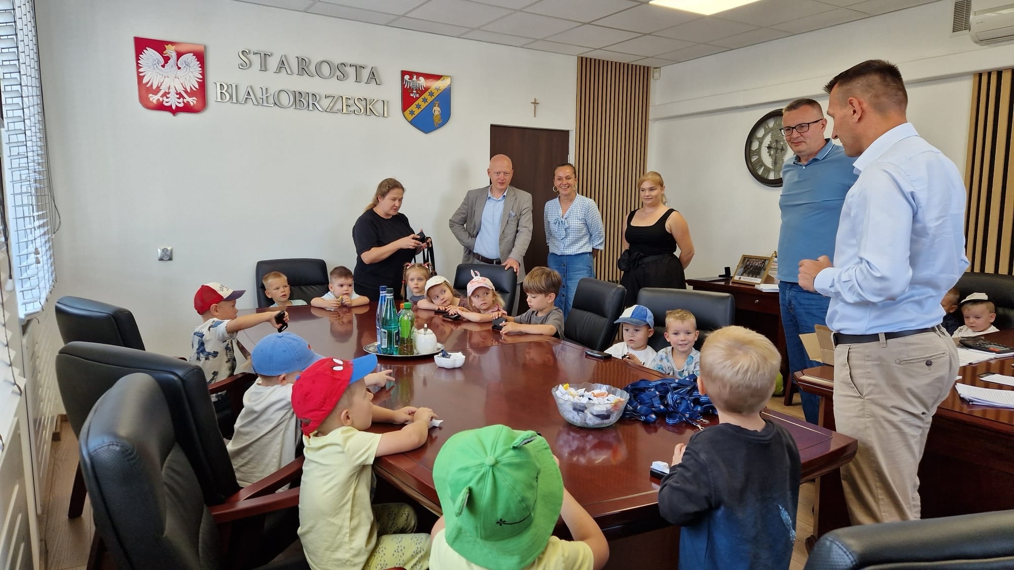 Niezwykli goście w Starostwie Powiatowym w Białobrzegach!