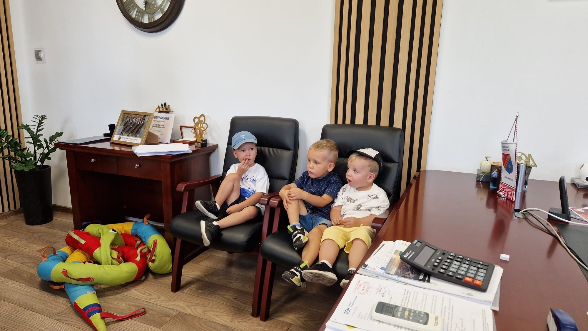 Niezwykli goście w Starostwie Powiatowym w Białobrzegach!