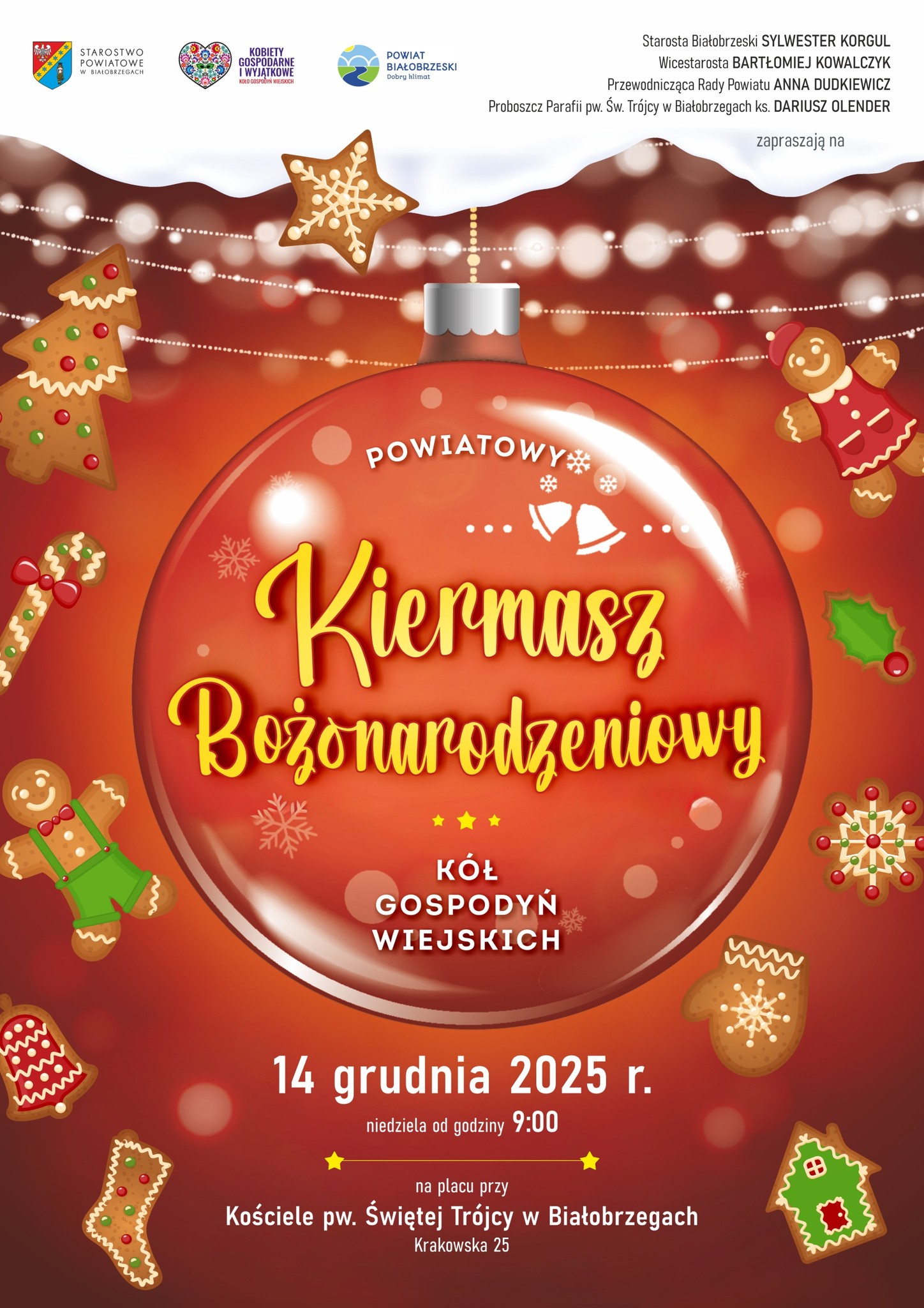 Kiermasz Bożonarodzeniowy Kół Gospodyń Wiejskich