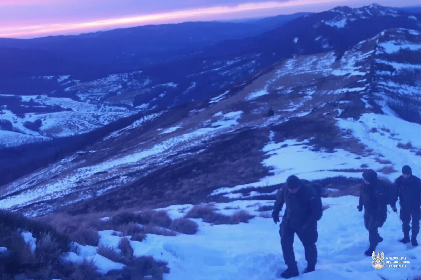 Egzamin Sondy na bieszczadzkich szczytach