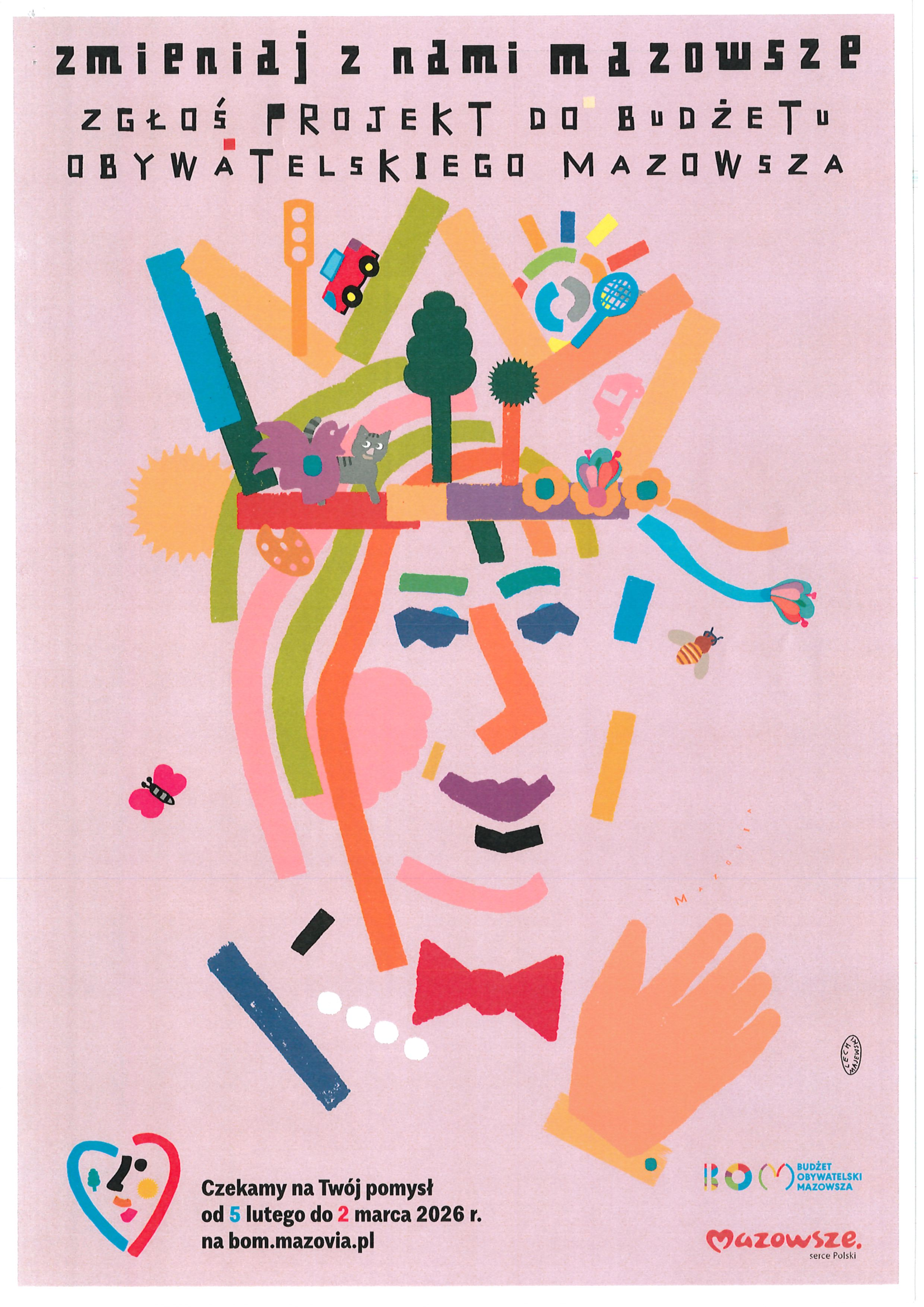 Zmieniaj z nami Mazowsze, zgłoś projekt do Budżetu Obywatelskiego Mazowsza