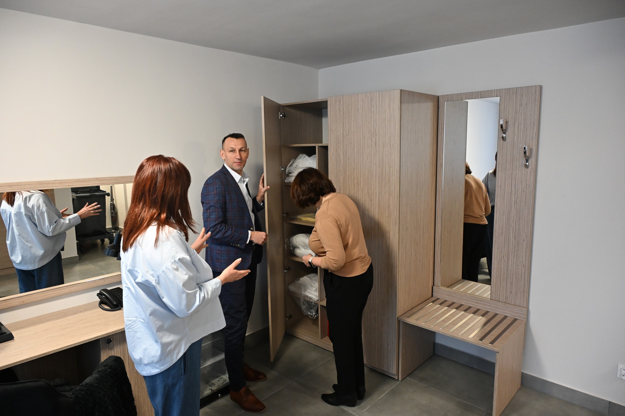 Uczniowie Zespołu Szkół Ponadpodstawowych w Białobrzegach korzystają już z nowej pracowni hotelarskiej