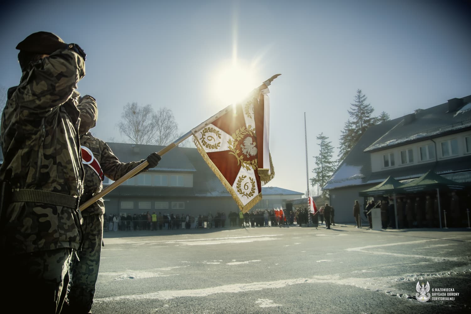 Mróz na polikach i ciepło w sercach! Żołnierze 6MBOT złożyli przysięgę