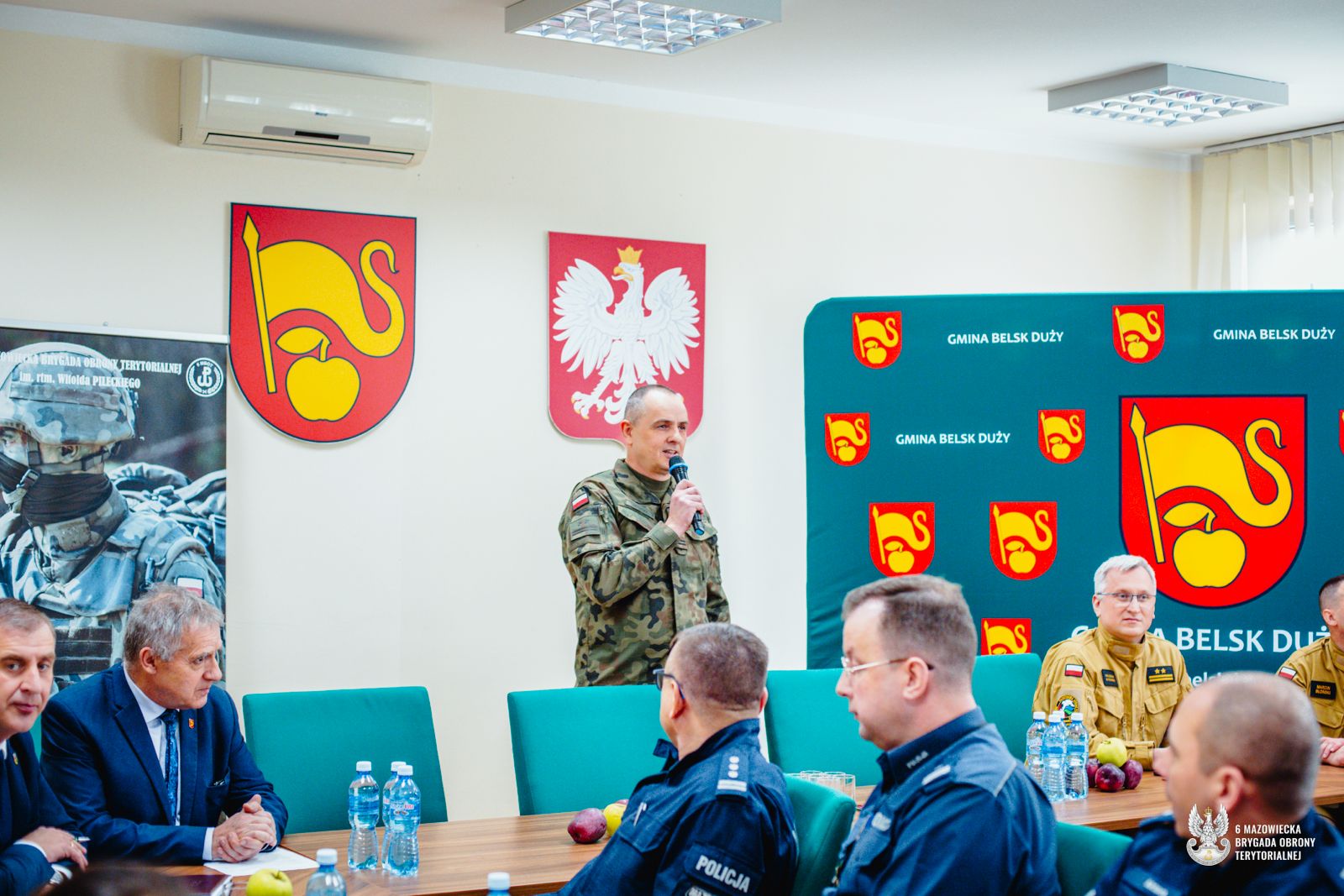 Terytorialsi monitorują stany wód w woj. mazowieckim - zarządzanie kryzysowe pod lupą i w gotowości