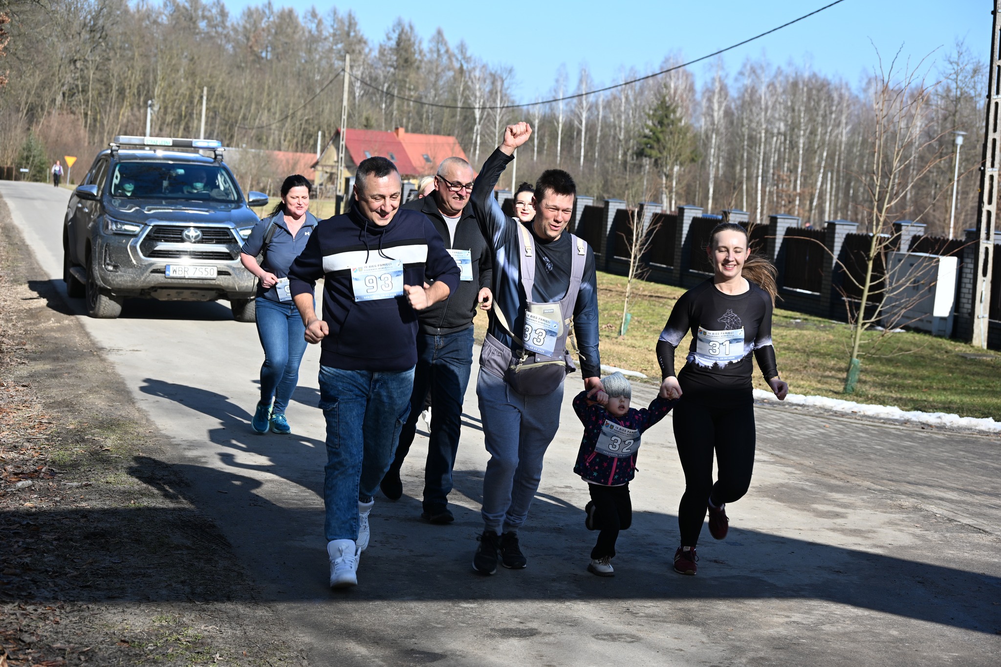 🤍❤️ IV edycja Biegu Pamięci Żołnierzy Wyklętych upamiętniła w Powiecie Białobrzeskim gajowego Bolesława Paszkowskiego ps. Poziomka oraz Aleksandra Młyńskiego ps. Drągal. 🤍❤️