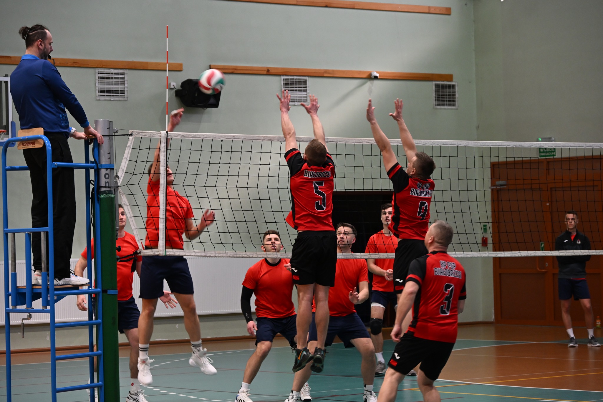 🏐 10 marca 2026 r. w Hala Sportowa w Białobrzegach odbyły się eliminacje strefowe XXIV Mistrzostw Województwa Mazowieckiego Strażaków w Piłce Siatkowej. 🚒