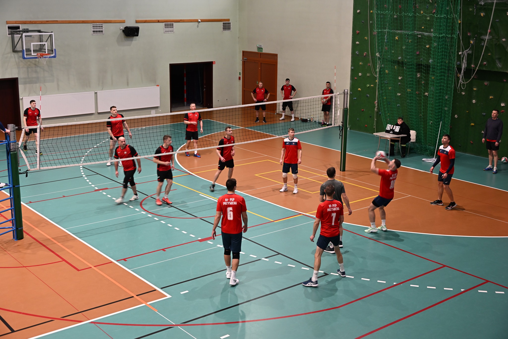 🏐 10 marca 2026 r. w Hala Sportowa w Białobrzegach odbyły się eliminacje strefowe XXIV Mistrzostw Województwa Mazowieckiego Strażaków w Piłce Siatkowej. 🚒