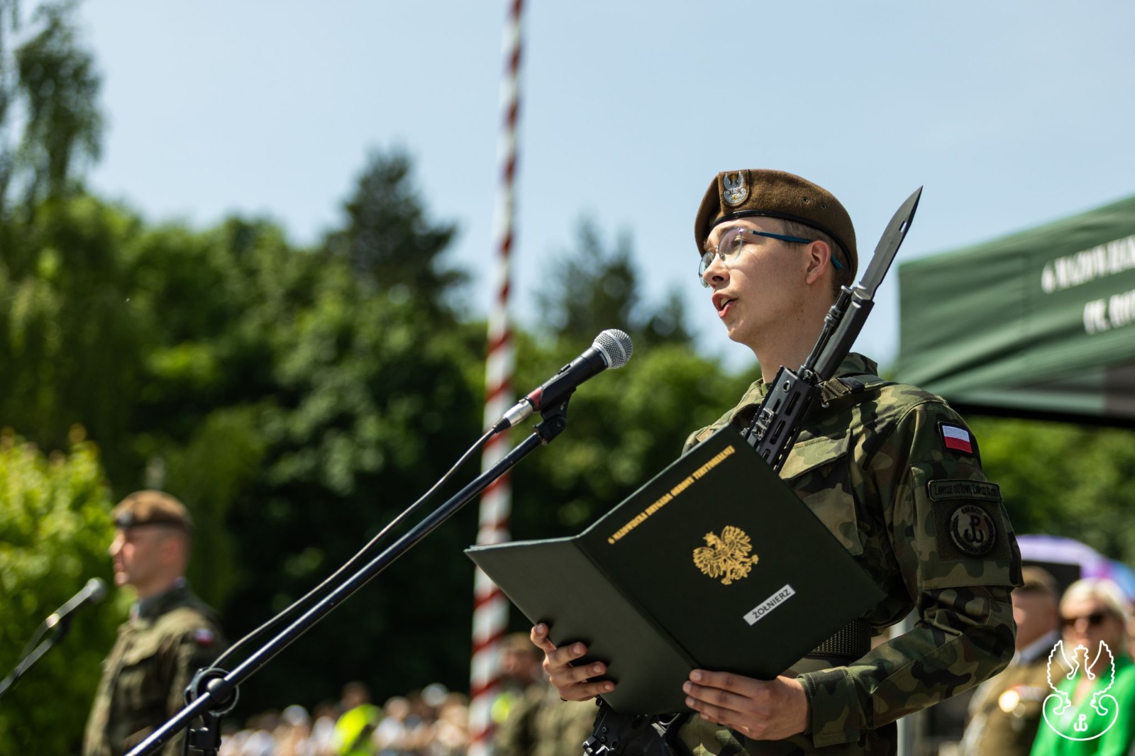 Ochotnik – brzmi dumnie! Przysięga żołnierzy 6MBOT w Kowali