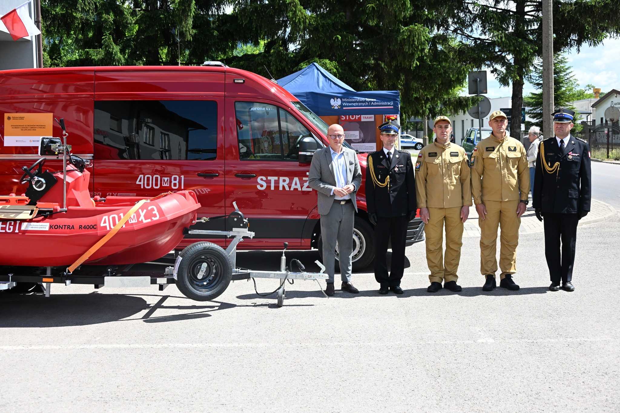 🚒 29 maja 2026 roku w Komendzie Powiatowej PSP w Białobrzegach odbył się uroczysty apel z okazji Dnia Strażaka.👨‍🚒 W uroczystości Powiat Białobrzeski reprezentował wicestarosta Bartłomiej Kowalczyk.