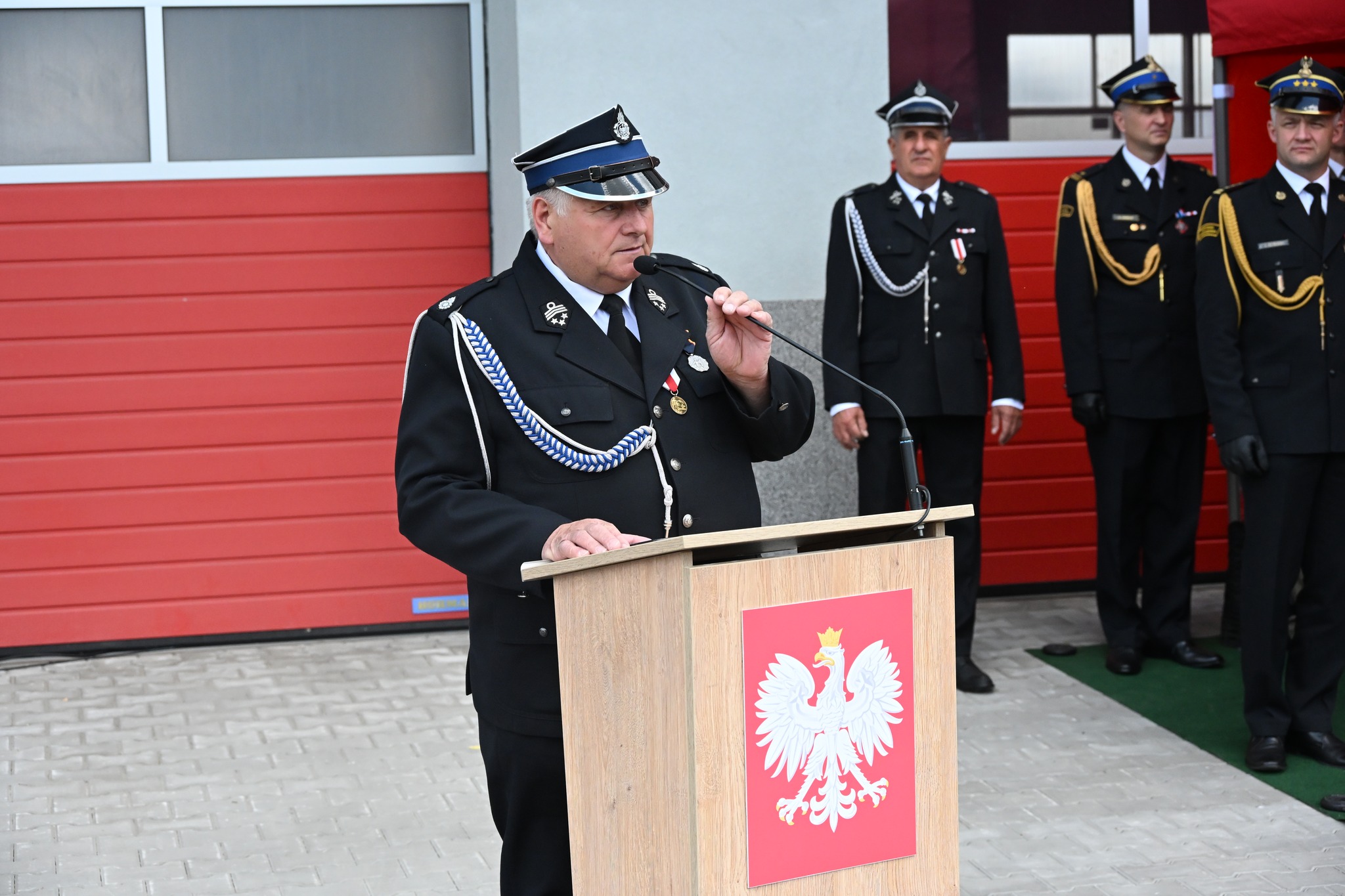 🚒 29 maja 2026 roku w Komendzie Powiatowej PSP w Białobrzegach odbył się uroczysty apel z okazji Dnia Strażaka.👨‍🚒 W uroczystości Powiat Białobrzeski reprezentował wicestarosta Bartłomiej Kowalczyk.