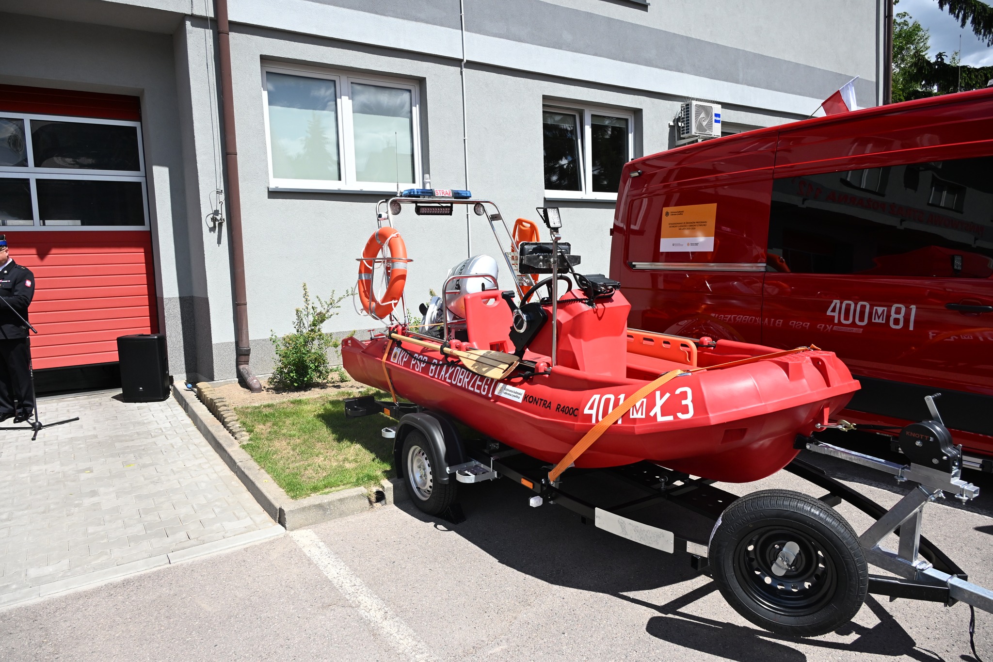 🚒 29 maja 2026 roku w Komendzie Powiatowej PSP w Białobrzegach odbył się uroczysty apel z okazji Dnia Strażaka.👨‍🚒 W uroczystości Powiat Białobrzeski reprezentował wicestarosta Bartłomiej Kowalczyk.