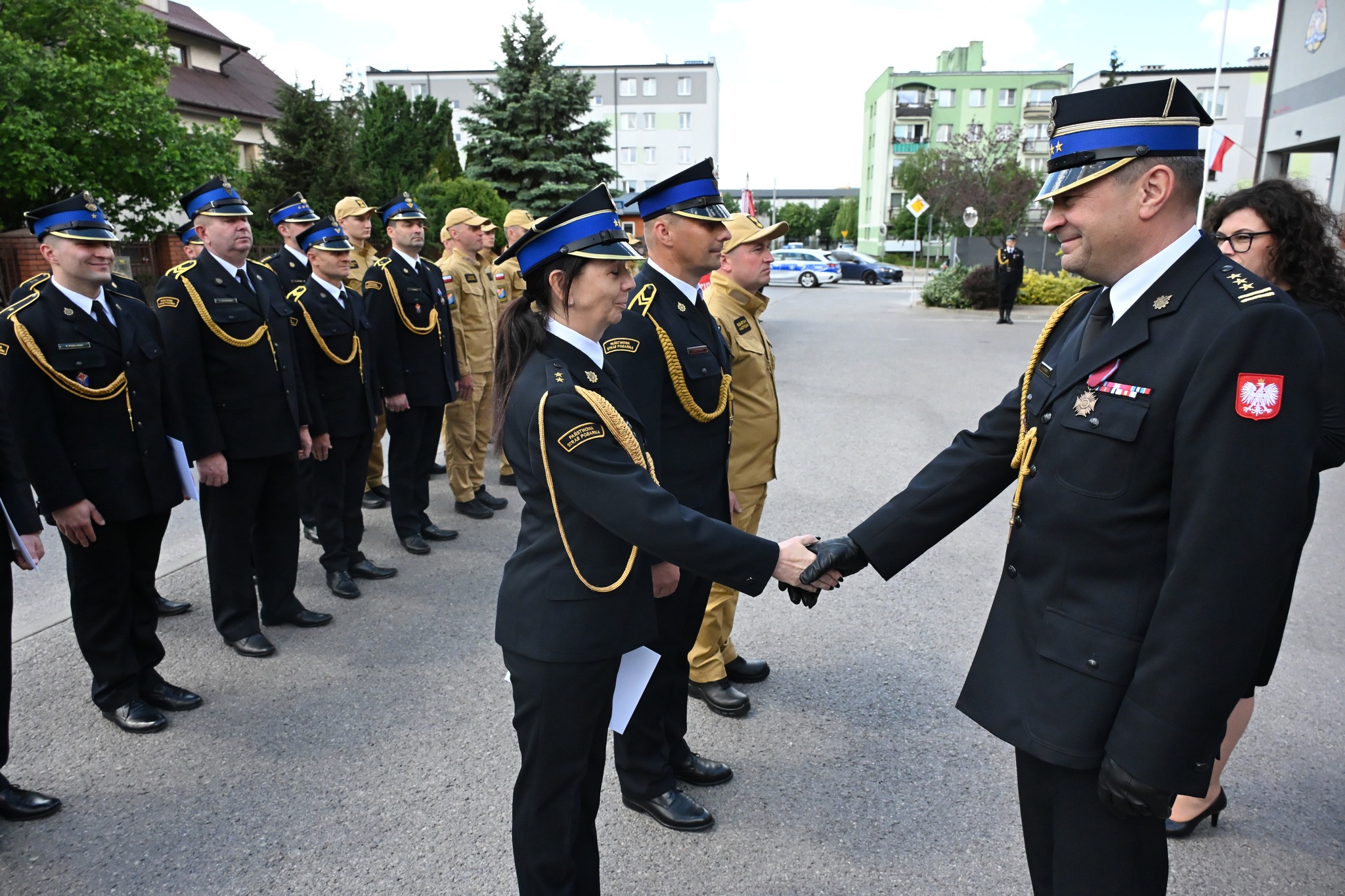 🚒 29 maja 2026 roku w Komendzie Powiatowej PSP w Białobrzegach odbył się uroczysty apel z okazji Dnia Strażaka.👨‍🚒 W uroczystości Powiat Białobrzeski reprezentował wicestarosta Bartłomiej Kowalczyk.